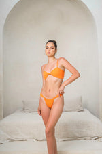 Load image into Gallery viewer, Bikini Set - Carmen Bikini Top and Cantabria Bikini Bottom - Orange

