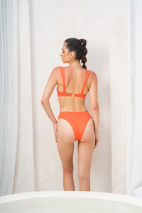 Coral Bikini Set - Orange