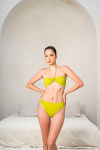 Sea Fan Bikini Set - Lime Green