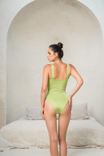 Load image into Gallery viewer, Copacabana Swimsuit - Lime Green
