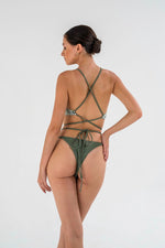 Load image into Gallery viewer, Bingin Bikini Bottom - Dark Ivy
