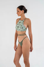 Load image into Gallery viewer, Bingin Bikini Bottom - Dark Ivy
