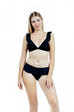 Load image into Gallery viewer, Hanalai Bikini Bottom - Black
