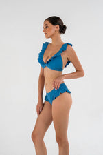 Load image into Gallery viewer, Hanalai Bikini Bottom - Parisian Blue
