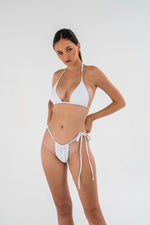 Load image into Gallery viewer, Kali Bikini Bottom - White
