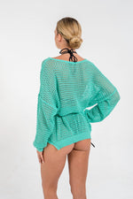 Load image into Gallery viewer, Oceana Oversize Top Knitwear - Light Green
